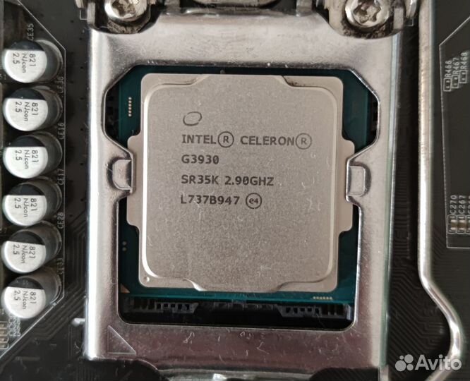 Материнская плата B250C и процессор G3930