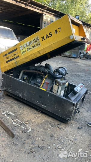 Дизельный компрессор, Atlas Copco xas 47