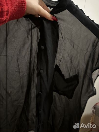 Прозрачная блузка armani оригинал