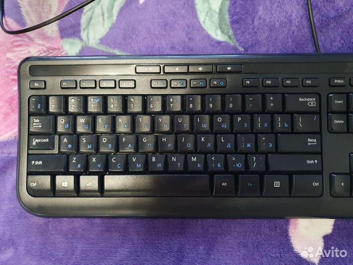 Microsoft Wired Keyboard 600 Black