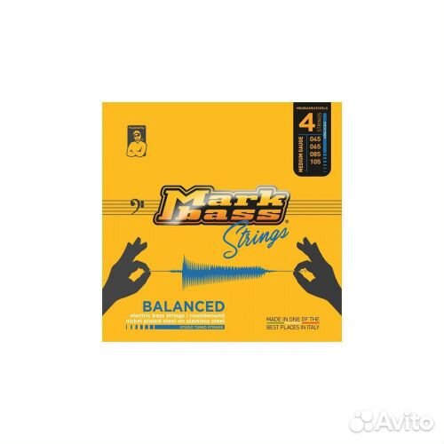 Струны для гитары Mark Bass Balanced Series MB4ban