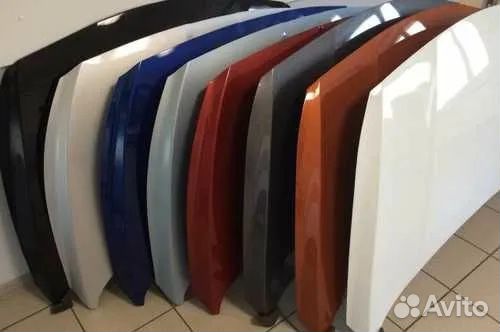 Капот на Hyundai Solaris 1 рестайлинг 2014-2017