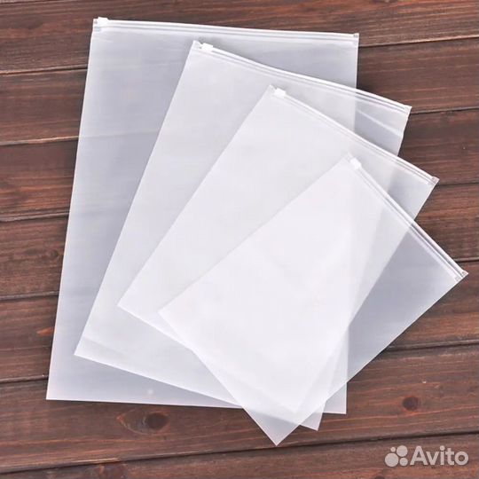 Пакет зип лок с бегунком, 30*40, 25*35