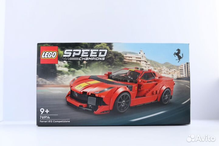 Новый Lego Speed 76914 Ferrari 812 Competizione