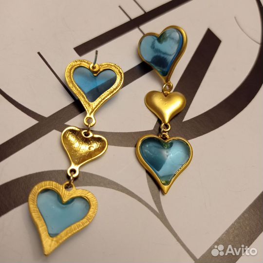 Серьги в стиле Karl Lagerfeld