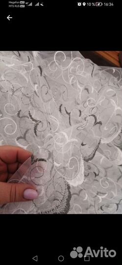 Тюль сетка современные