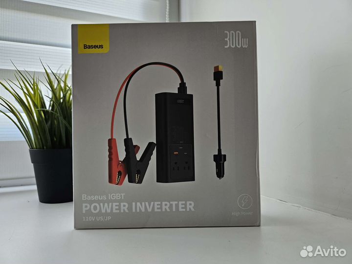 Инвертор 12 - 110v Baseus 300W
