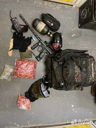 Нэпродвинутый набор для пейнтбола