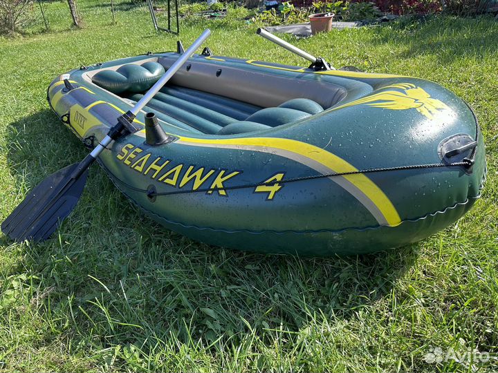 Весельная лодка Intex Seahawk 4
