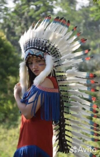 Индейский головной убор шляпа
