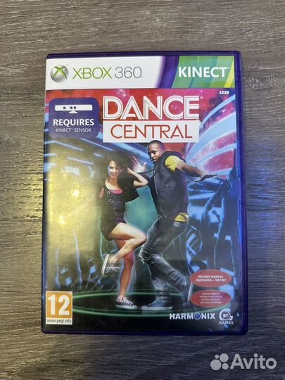 Dance Central Xbox 360 Диск Лицензия