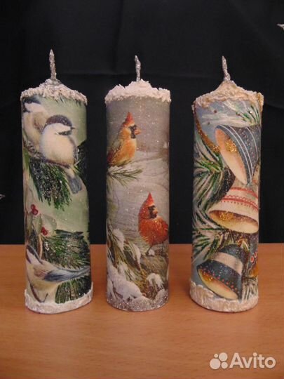 Декоративные свечи