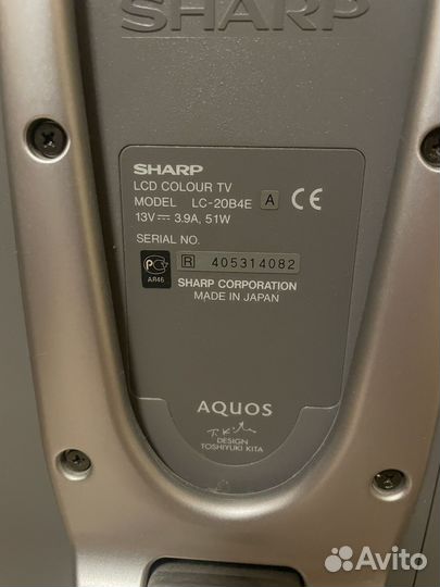 Teлевизор sharp aquos 20