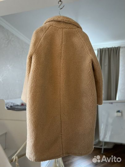 Шуба овечья шерсть kokos look