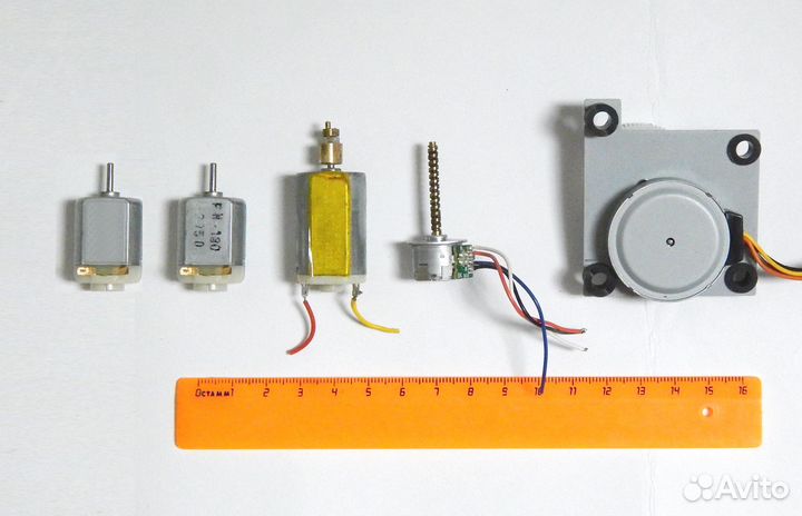 Цена за все 5шт. Моторчики миниэлектродвигатели