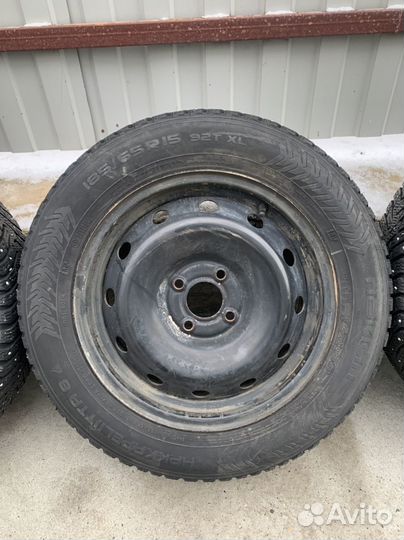 Штампы r15 веста на зимних шинах