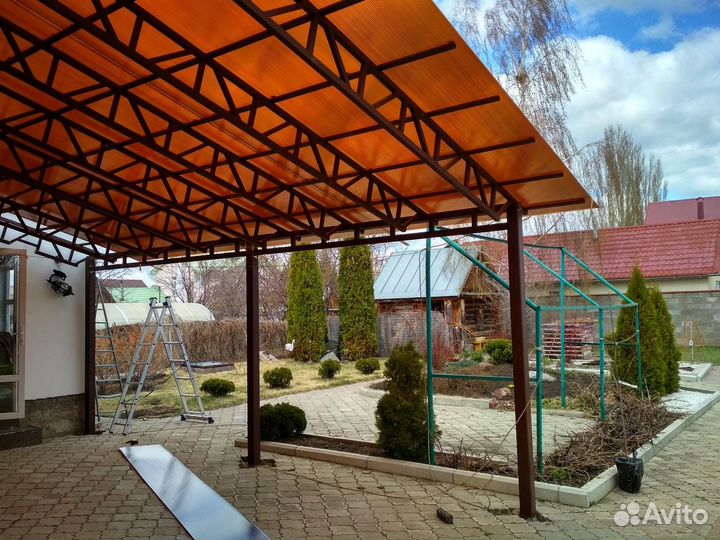 Навес для автомобиля