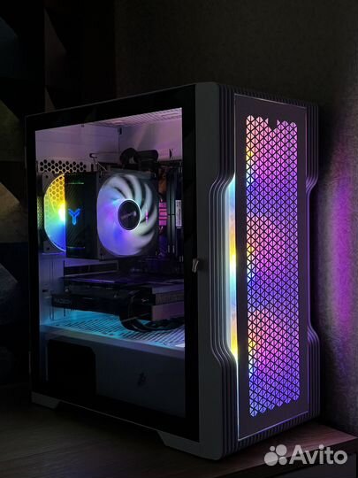 Игровой компьютер/ ryzen 5 5500/ rx6600/ 16gb