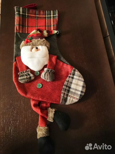 Новогодний носок для подарков