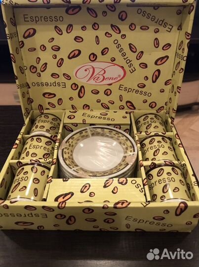 Кофейный сервиз новый