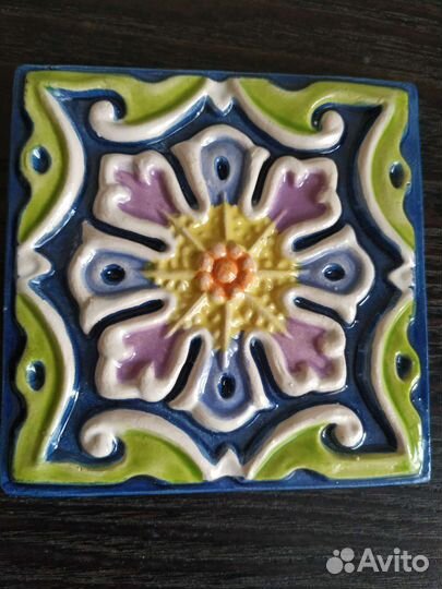 Панно Израсцы керамика 10*10 см