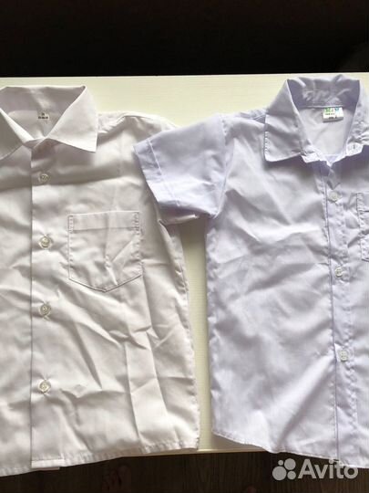 Рубашки с коротким рукавом для мальчиков 92 р-р