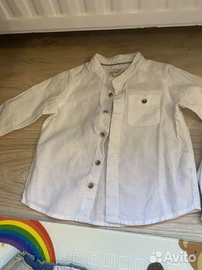Одежда на малыша/ мальчика рубашка, брюки H&M