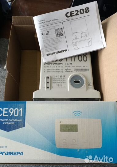 Счётчики Энергомера с выносным пультом-дисплеем
