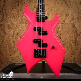 B.C.Rich Warlock Bass Neon Pink 1980's Japan