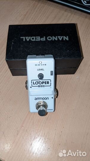 Гитарные педали эффектов looper, chorus