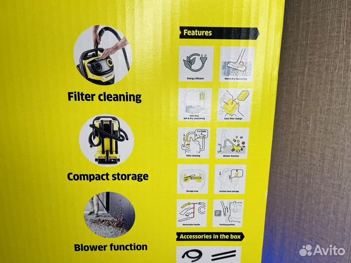 Хозяйственный пылесос Karcher WD 5 V-25/5/22