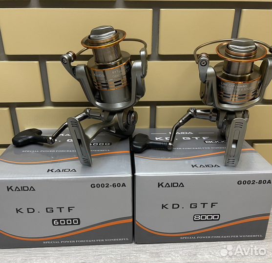 Катушка карповая Kaida KG.GTF 6000/8000
