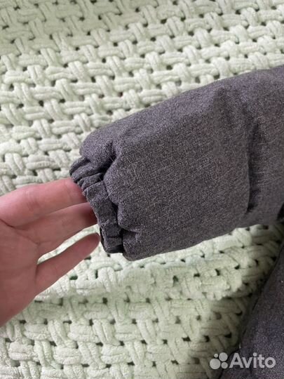 Куртка зимняя серая 92