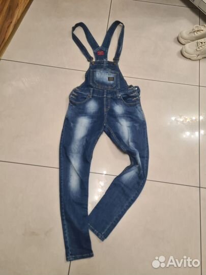 Комбинезон женский джинсовый 42 44