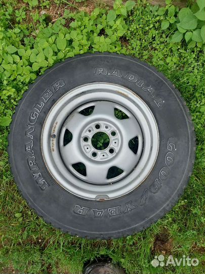 Запаска на wrangler