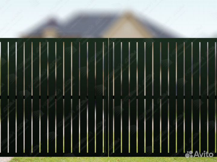 Забор из металла