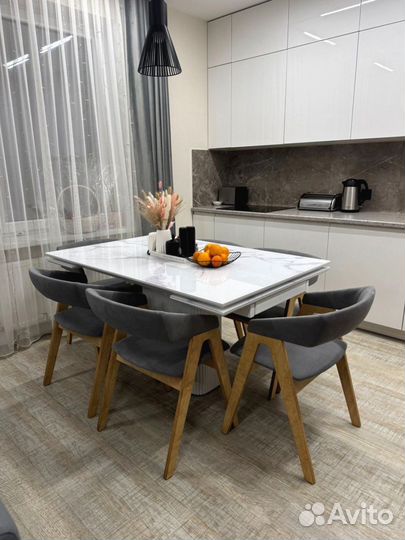 Стол кухонный раздвижной крепкий каркас