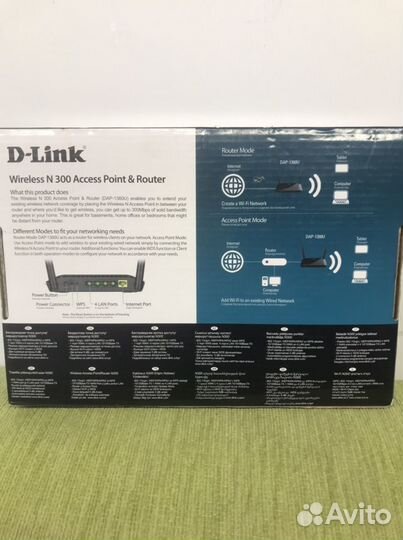 Wi-Fi роутер D-Link DAP-1360U