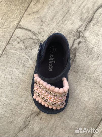 Пинетки chicco 18 размер