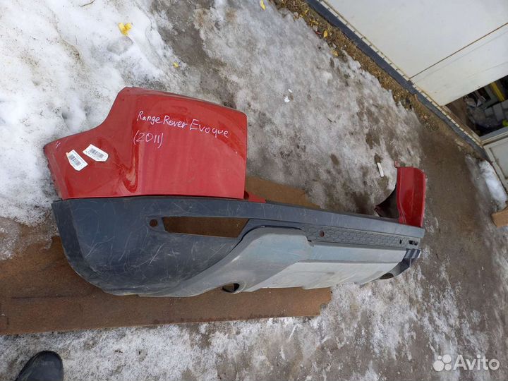 Бампер задний Land Rover Range Rover Evoque 2011-2