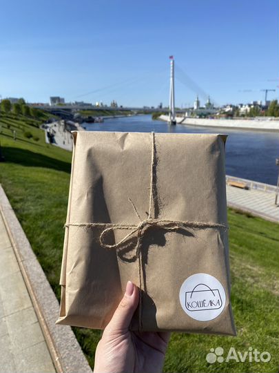 Обложка из натуральной кожи Crazy Horse