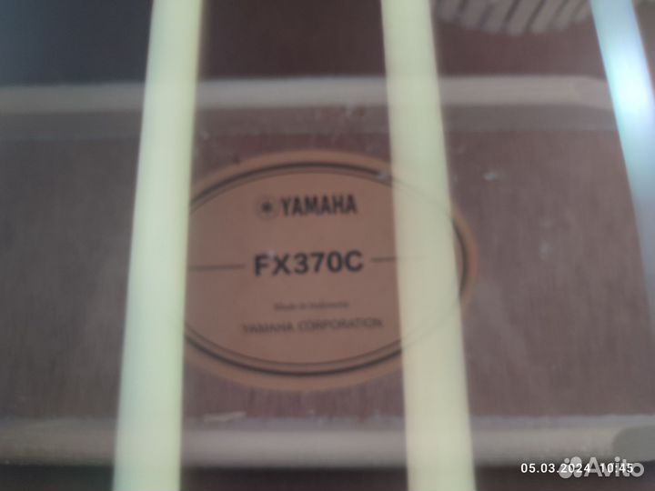 Акустическая гитара yamaha FX370C