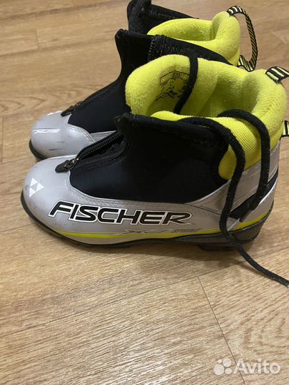 Лыжные ботинки fischer детские