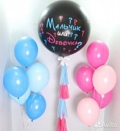 Гендерный шар для определения пола