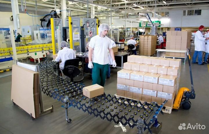 Вахта/ Грузчик на фабрику чая /Москва с жильём