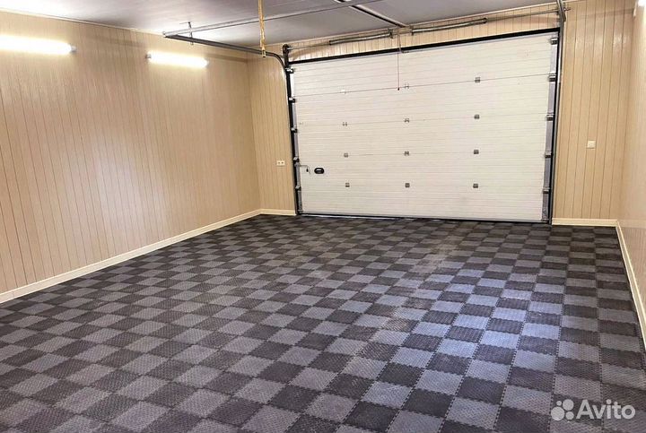 Плитка пвх для гаража