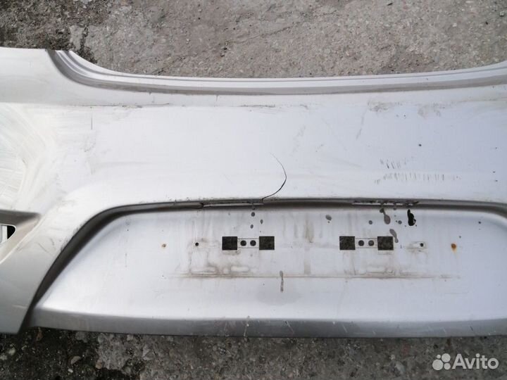 Задний бампер hyundai Solaris хетчбэк