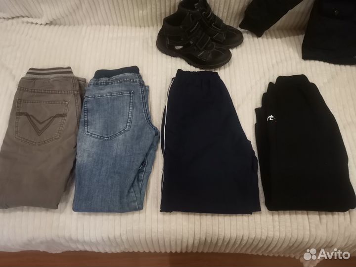 Вещи пакетом на мальчика 140