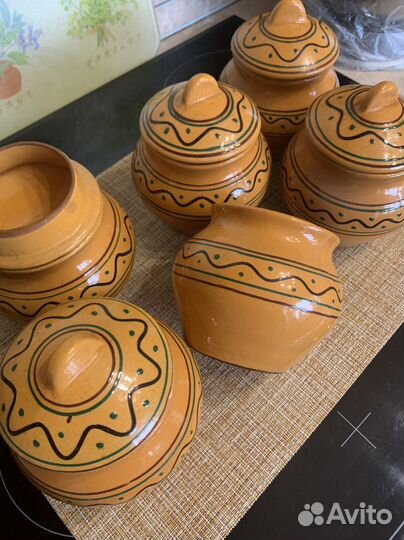 Керамические горшки для запекания