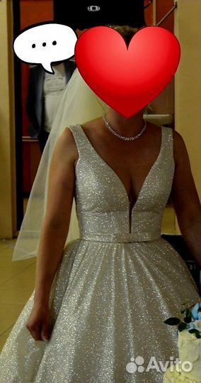 Свадебное платье 42